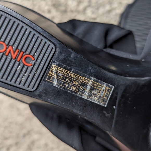 Vionic Rizzo Wedge Sandal Black Women's 9 - Picture 11 of 12